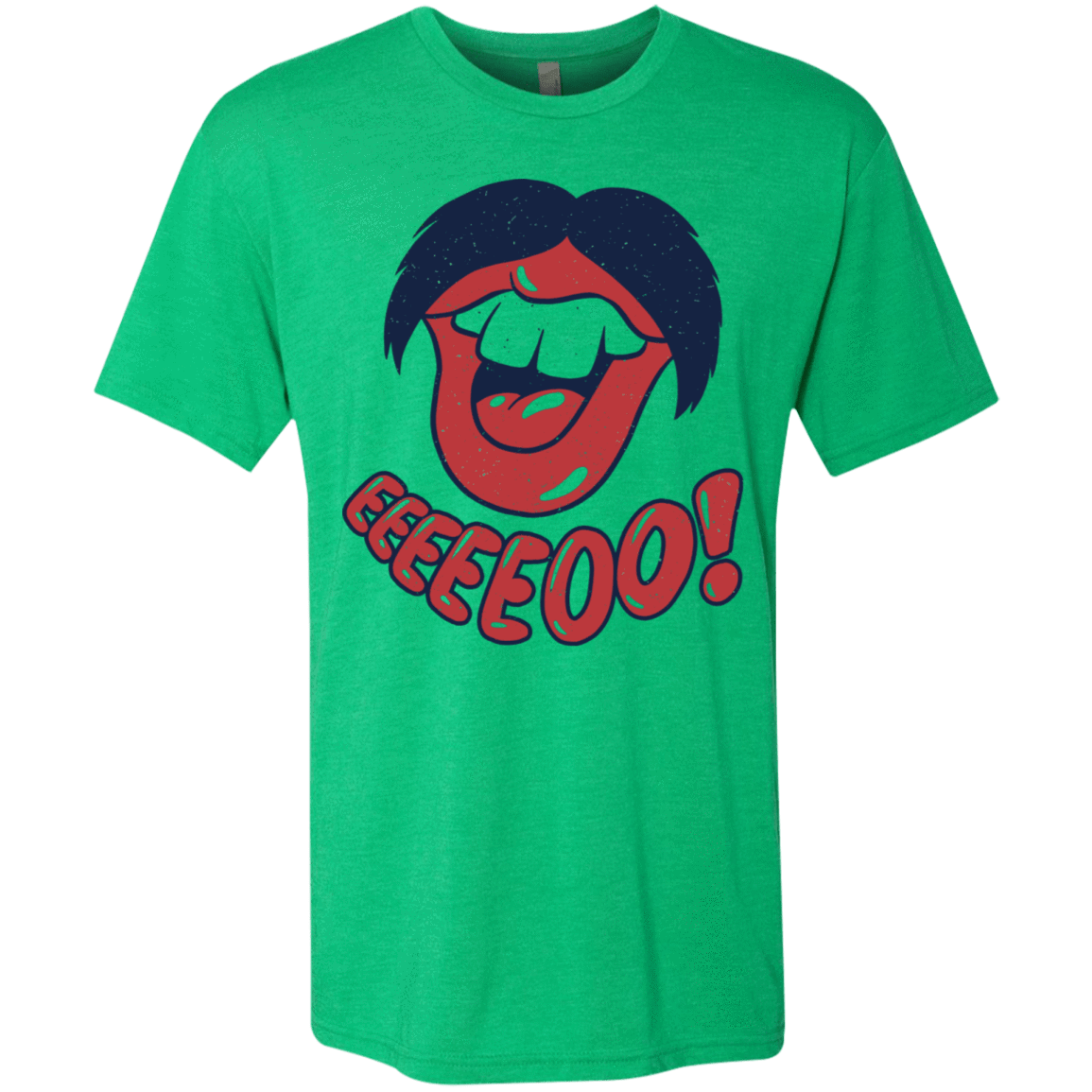 T-Shirts Envy / S Lips EO Men's Triblend T-Shirt