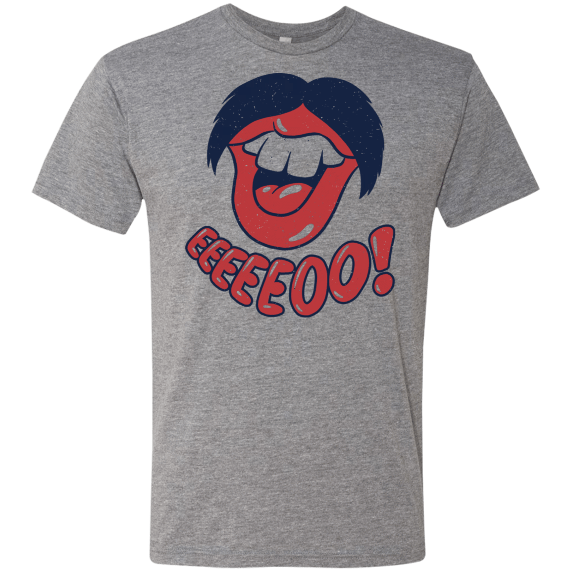 T-Shirts Premium Heather / S Lips EO Men's Triblend T-Shirt