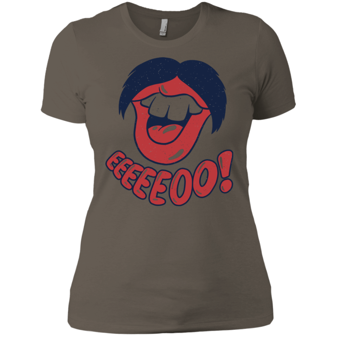 T-Shirts Warm Grey / X-Small Lips EO Women's Premium T-Shirt