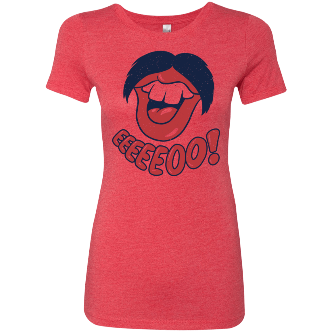 T-Shirts Vintage Red / S Lips EO Women's Triblend T-Shirt