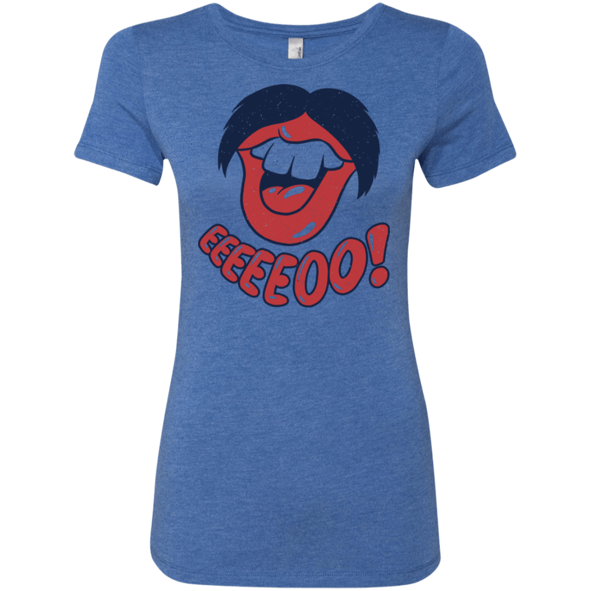 T-Shirts Vintage Royal / S Lips EO Women's Triblend T-Shirt