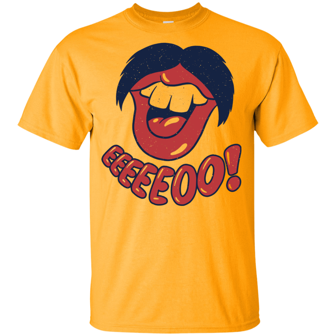 T-Shirts Gold / YXS Lips EO Youth T-Shirt