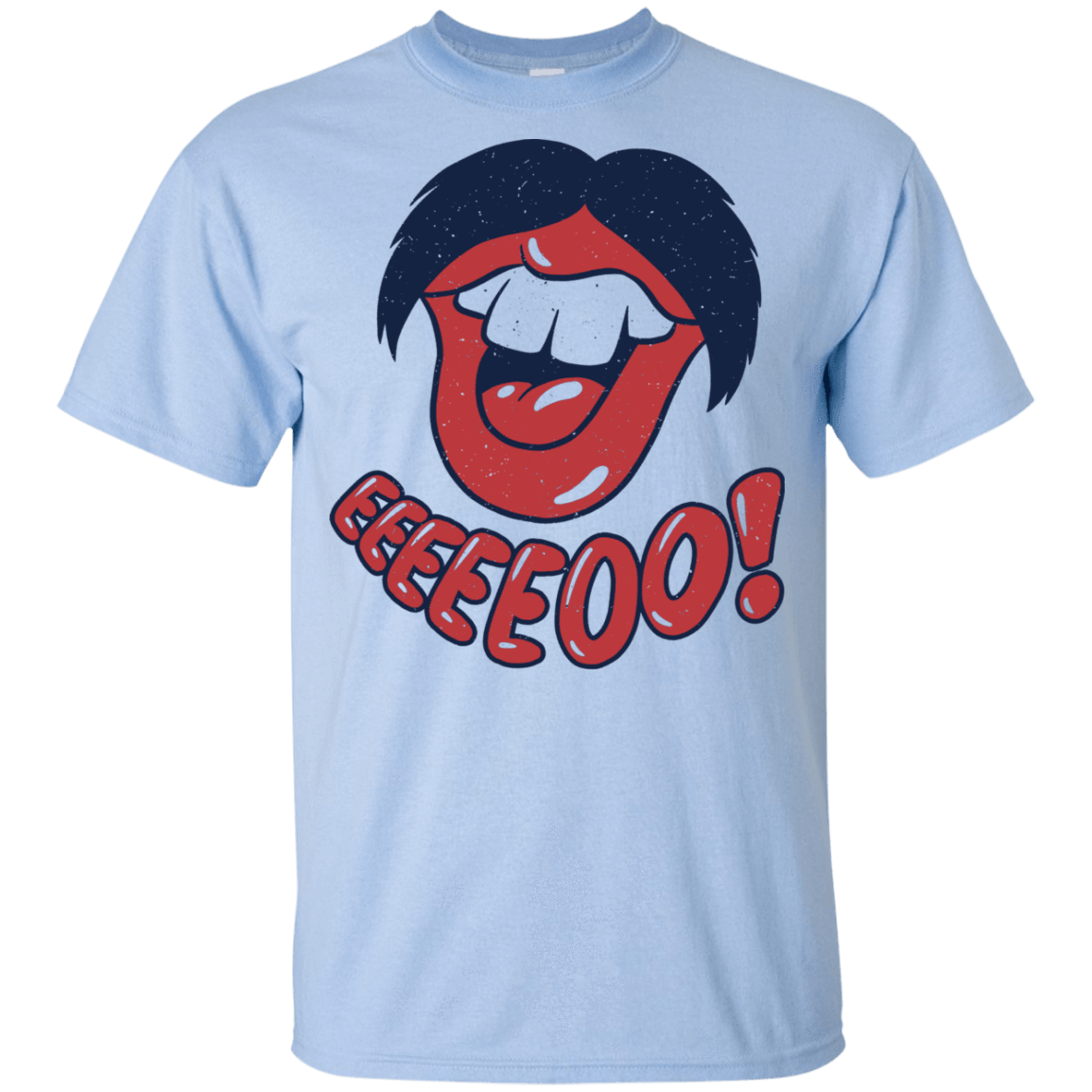 T-Shirts Light Blue / YXS Lips EO Youth T-Shirt