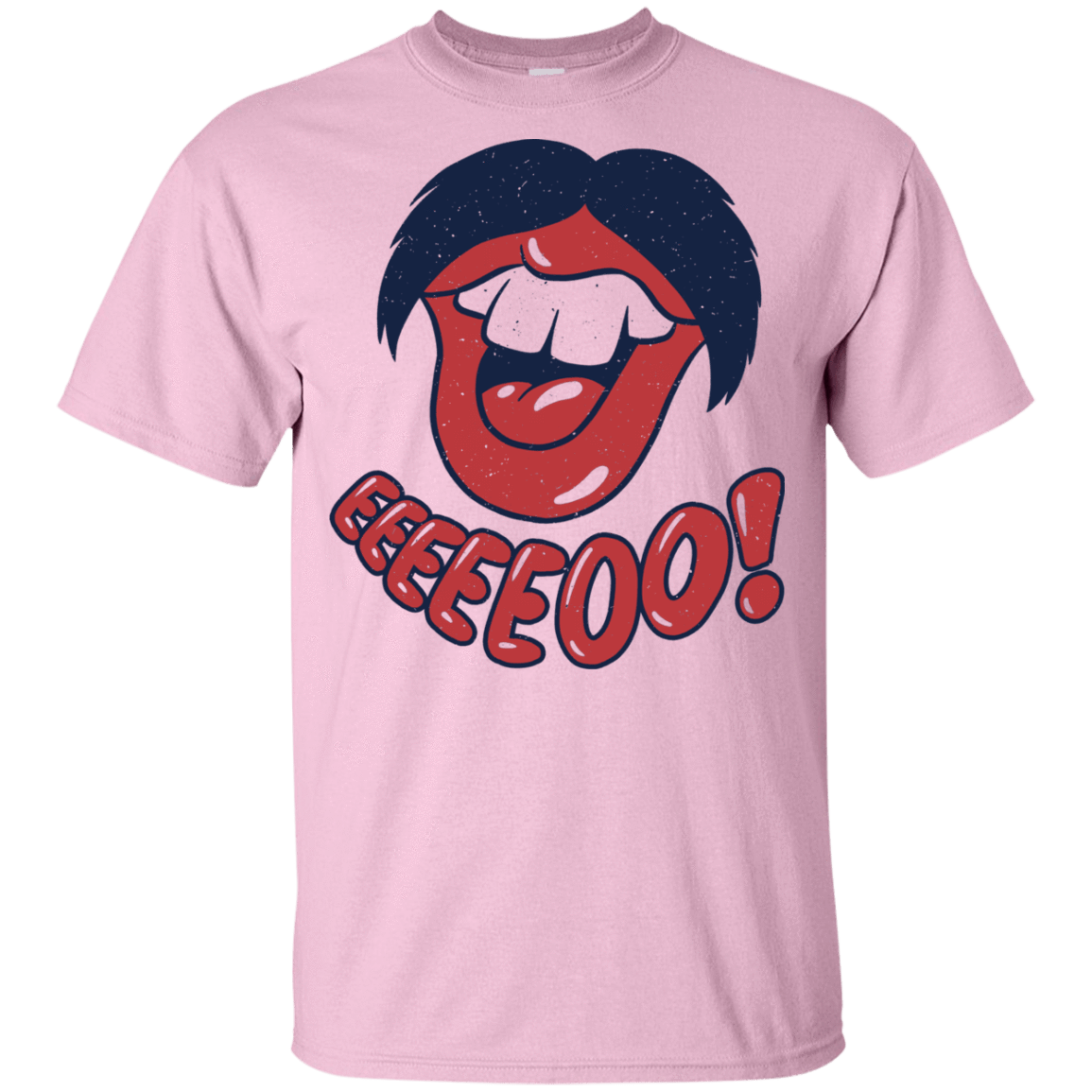 T-Shirts Light Pink / YXS Lips EO Youth T-Shirt