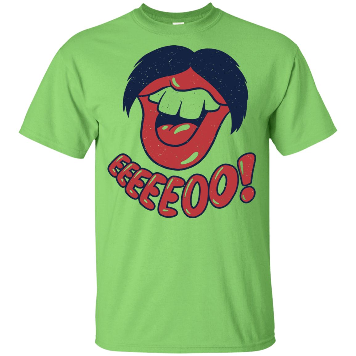 T-Shirts Lime / YXS Lips EO Youth T-Shirt