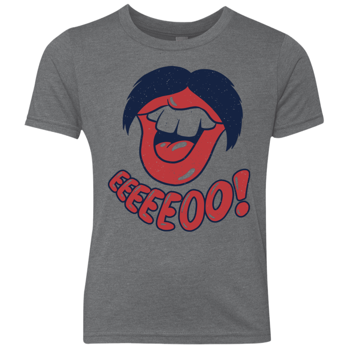 T-Shirts Premium Heather / YXS Lips EO Youth Triblend T-Shirt