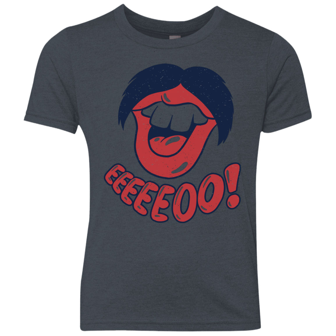 T-Shirts Vintage Navy / YXS Lips EO Youth Triblend T-Shirt
