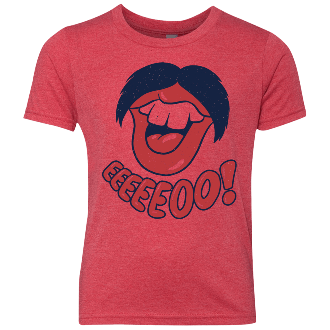 T-Shirts Vintage Red / YXS Lips EO Youth Triblend T-Shirt