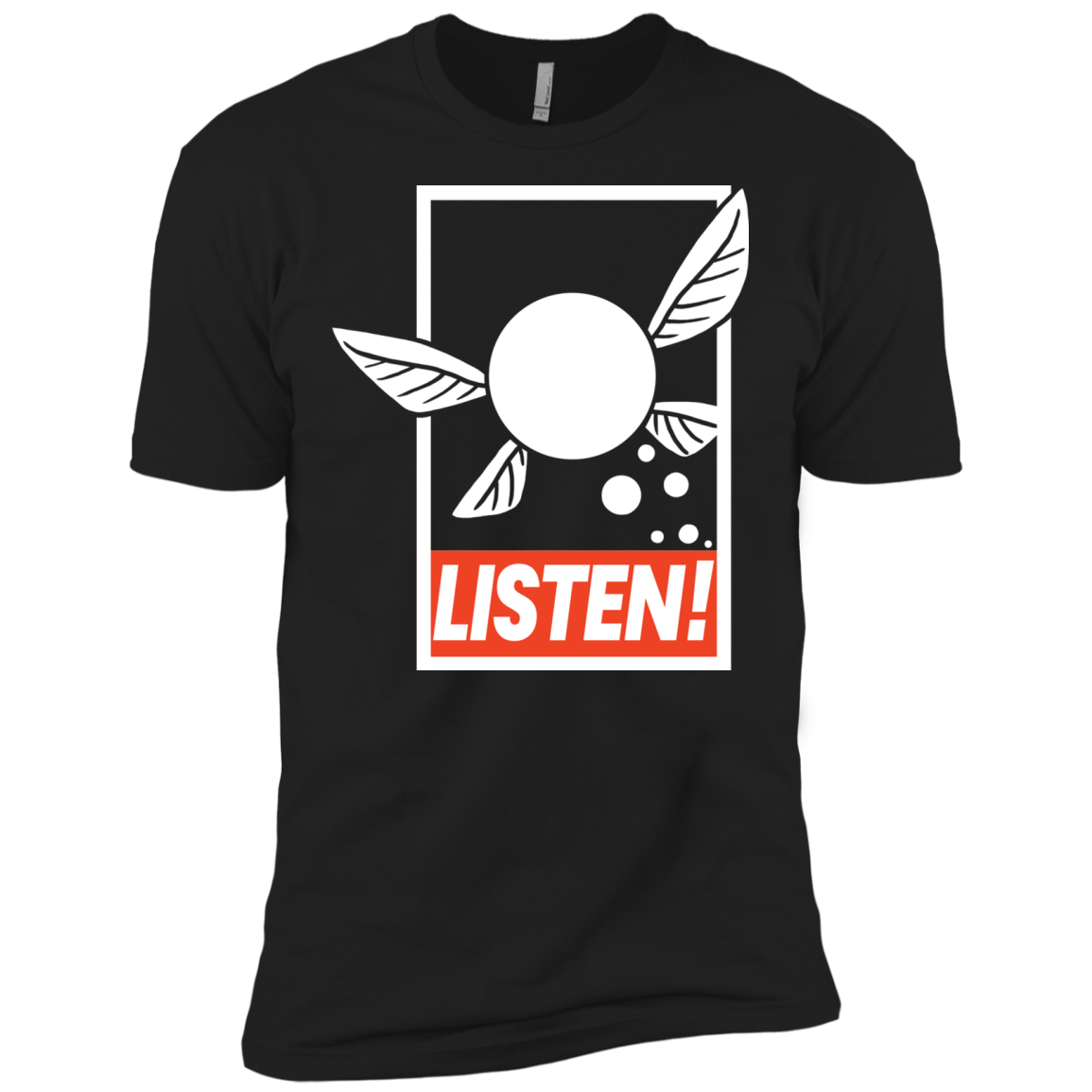 T-Shirts Black / X-Small LISTEN! Men's Premium T-Shirt