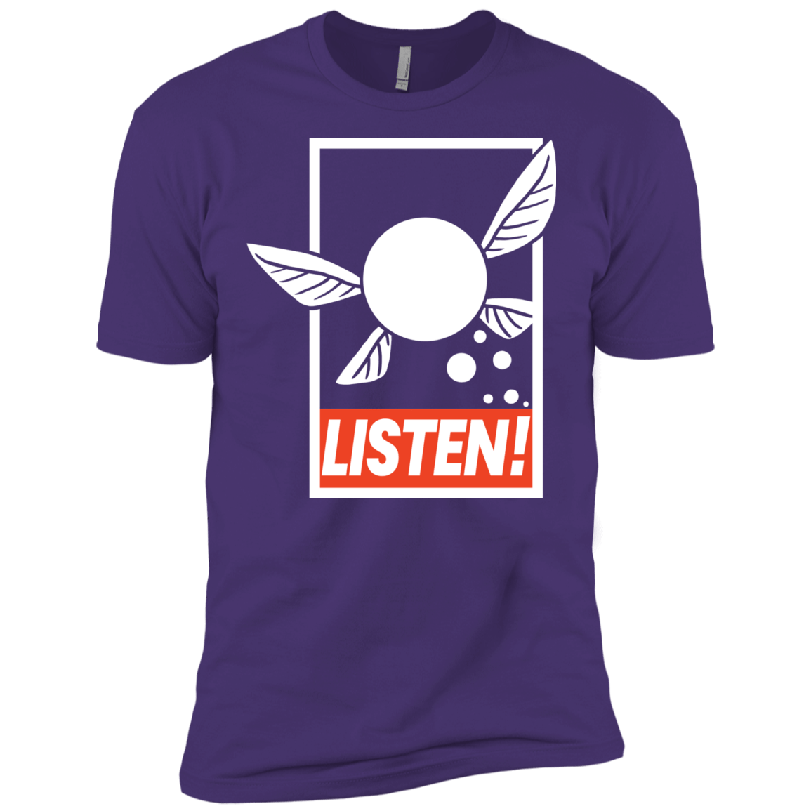 T-Shirts Purple Rush/ / X-Small LISTEN! Men's Premium T-Shirt