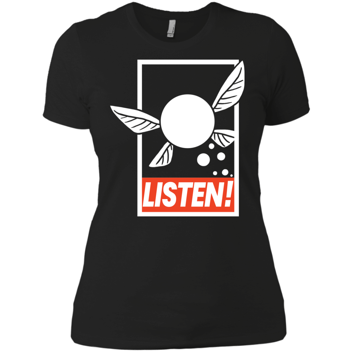 T-Shirts Black / X-Small LISTEN! Women's Premium T-Shirt