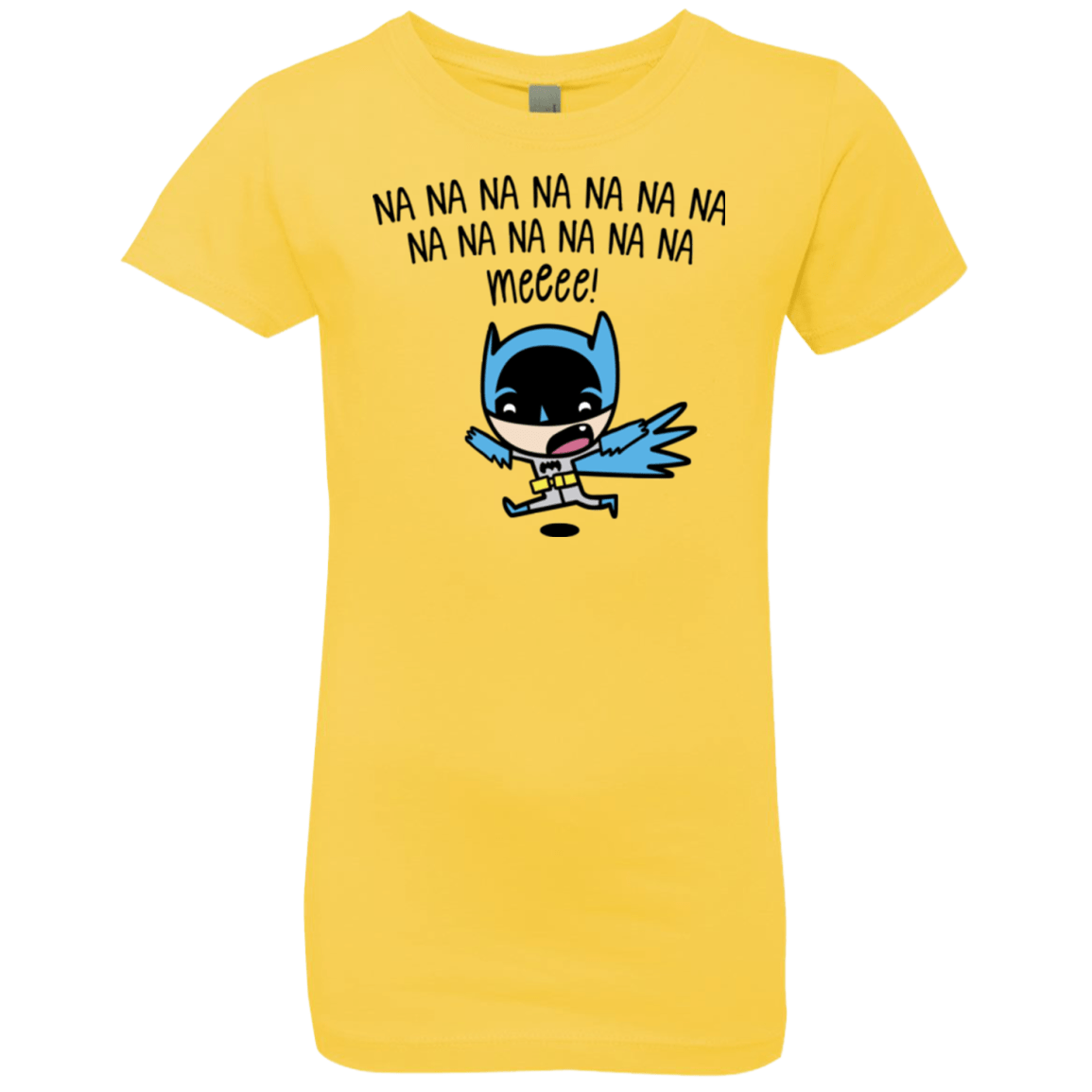 T-Shirts Vibrant Yellow / YXS Little Bat Boy Girls Premium T-Shirt