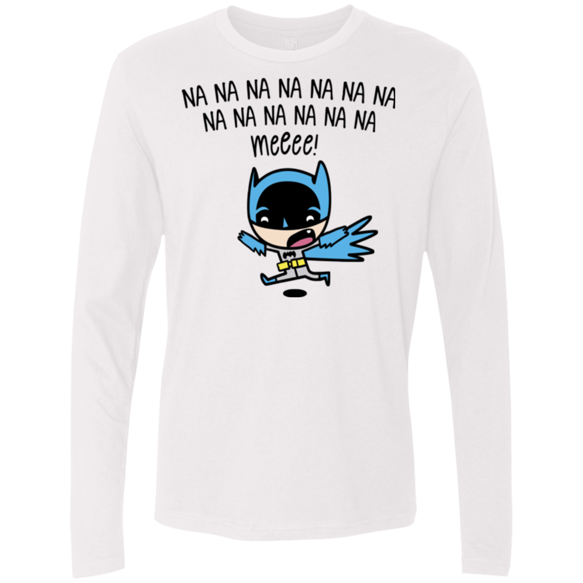 T-Shirts White / Small Little Bat Boy Men's Premium Long Sleeve