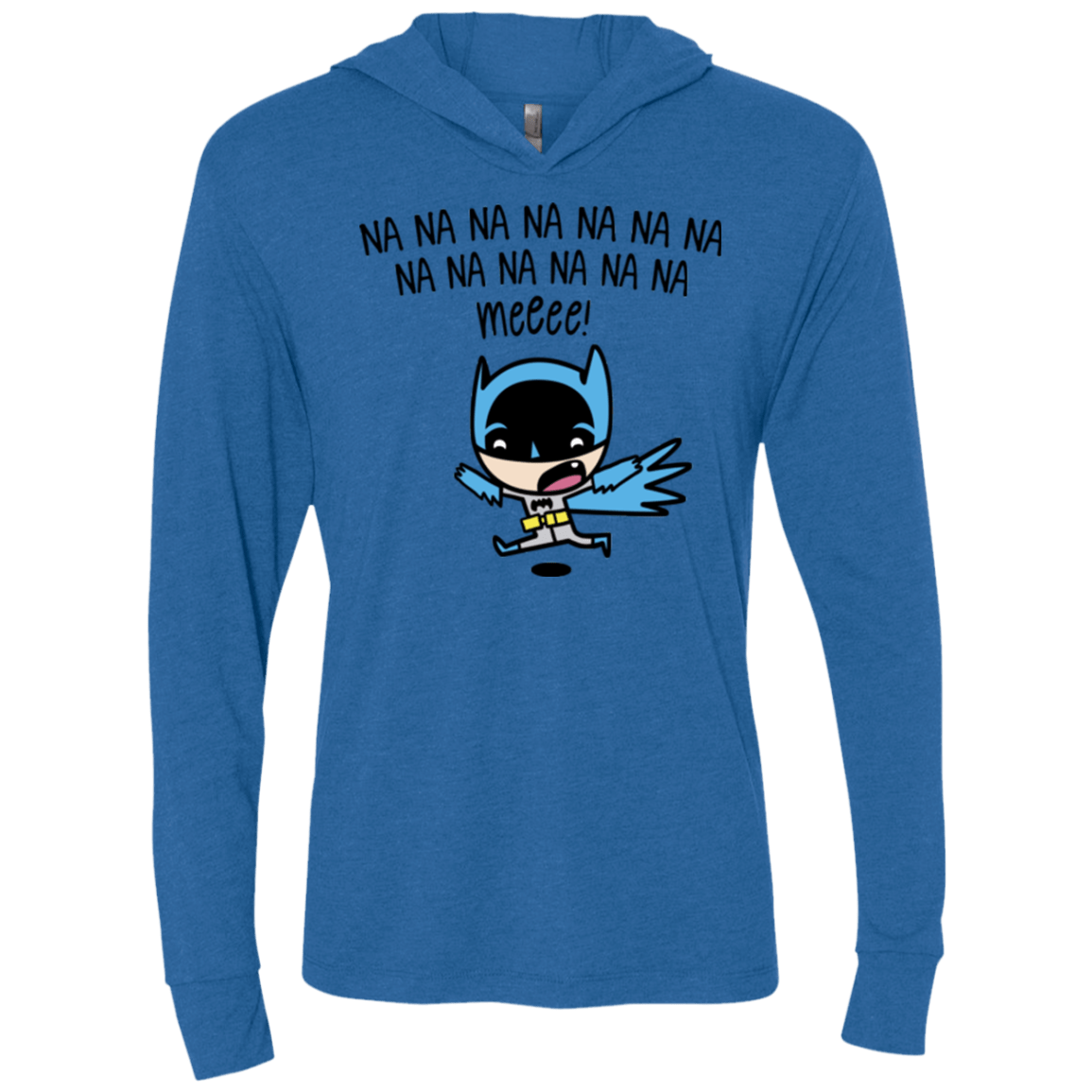 T-Shirts Vintage Royal / X-Small Little Bat Boy Triblend Long Sleeve Hoodie Tee