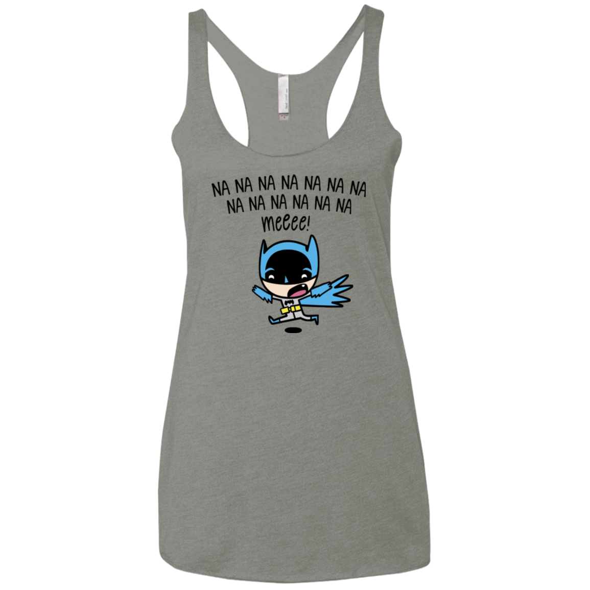 T-Shirts Venetian Grey / X-Small Little Bat Boy Women's Triblend Racerback Tank