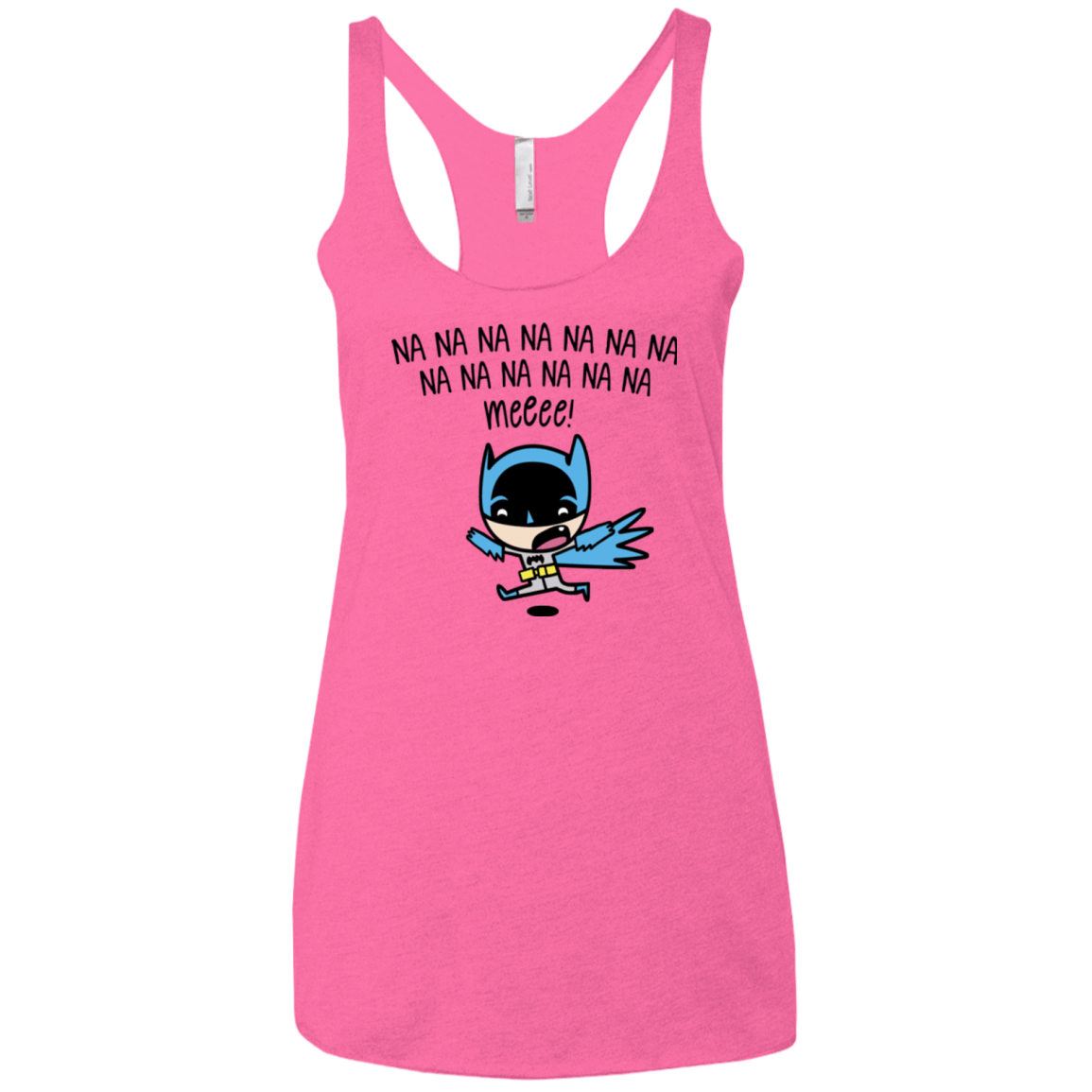 T-Shirts Vintage Pink / X-Small Little Bat Boy Women's Triblend Racerback Tank