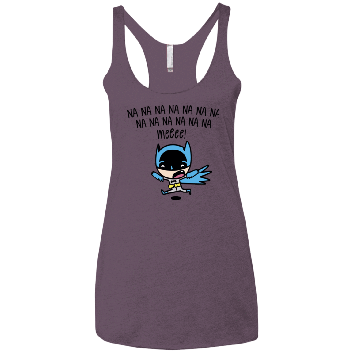 T-Shirts Vintage Purple / X-Small Little Bat Boy Women's Triblend Racerback Tank
