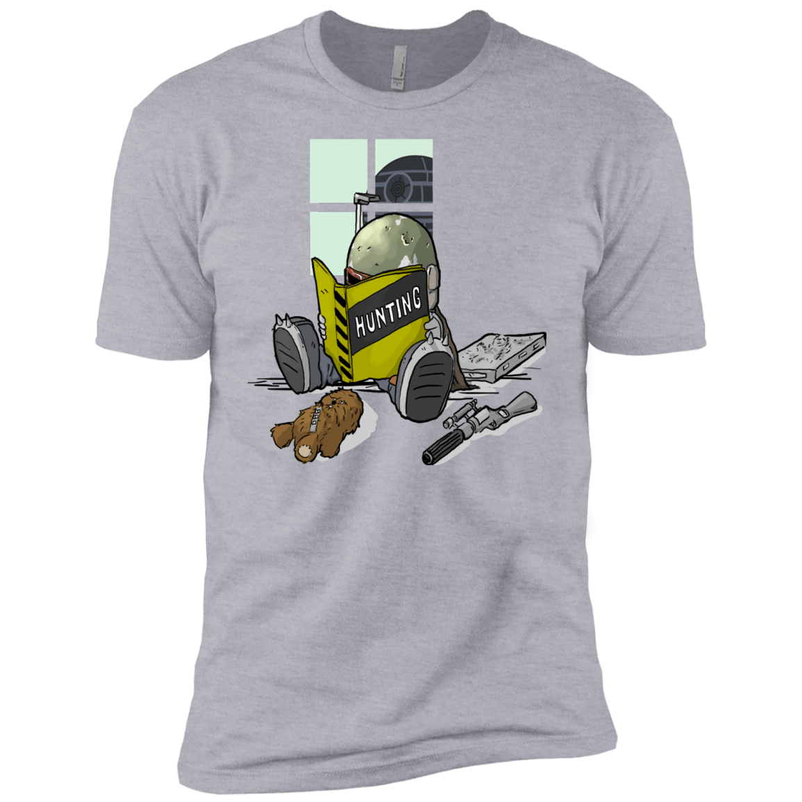 T-Shirts Heather Grey / YXS Little Boba Boys Premium T-Shirt
