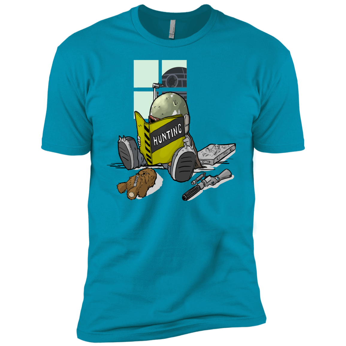 T-Shirts Turquoise / YXS Little Boba Boys Premium T-Shirt