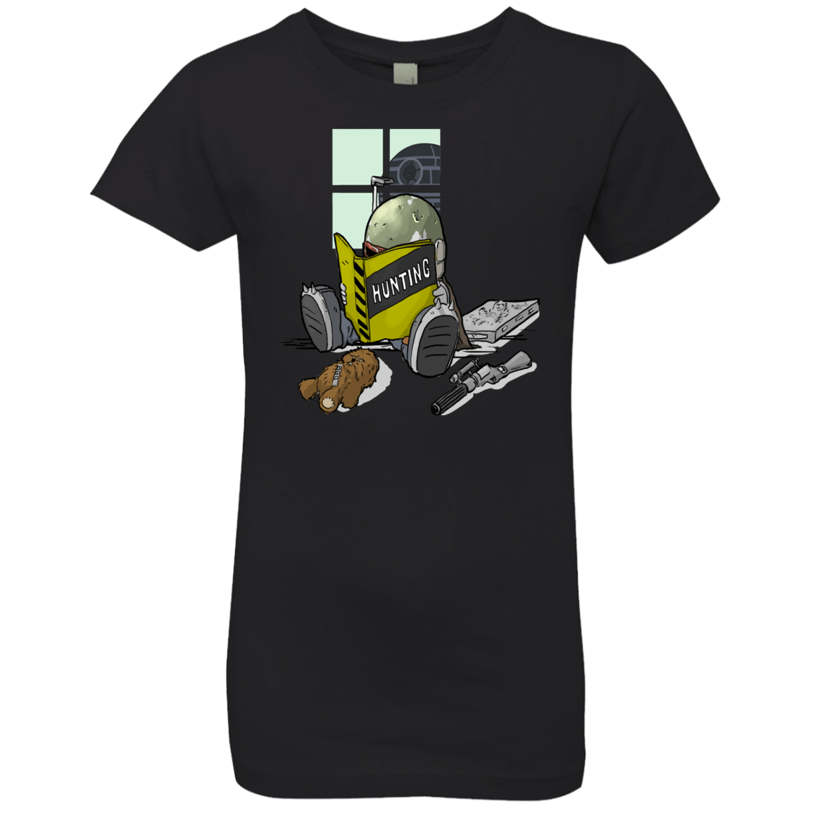 T-Shirts Black / YXS Little Boba Girls Premium T-Shirt