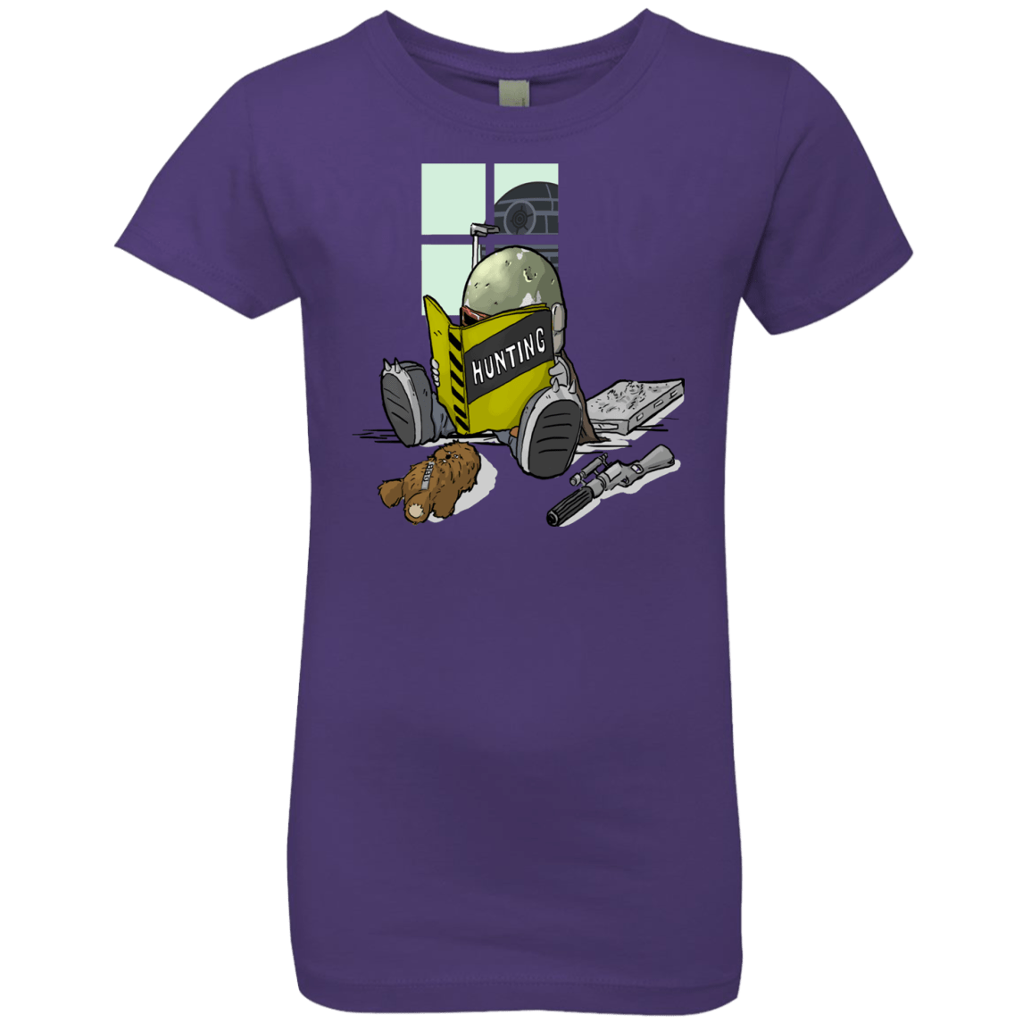 T-Shirts Purple Rush / YXS Little Boba Girls Premium T-Shirt