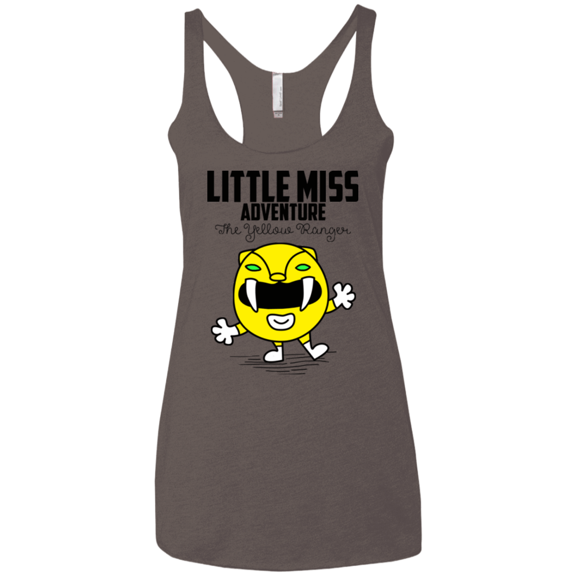 T-Shirts Macchiato / X-Small Little Miss Adventure Women's Triblend Racerback Tank