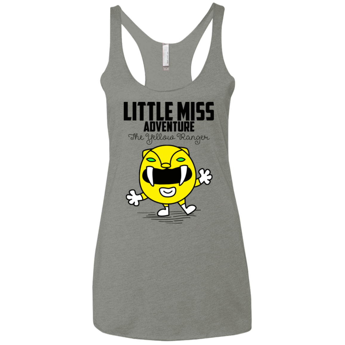 T-Shirts Venetian Grey / X-Small Little Miss Adventure Women's Triblend Racerback Tank