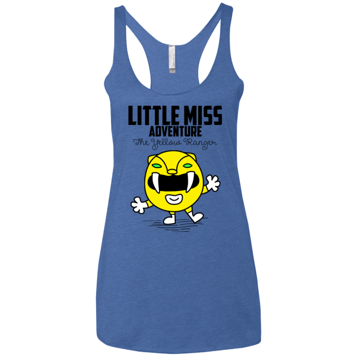 T-Shirts Vintage Royal / X-Small Little Miss Adventure Women's Triblend Racerback Tank