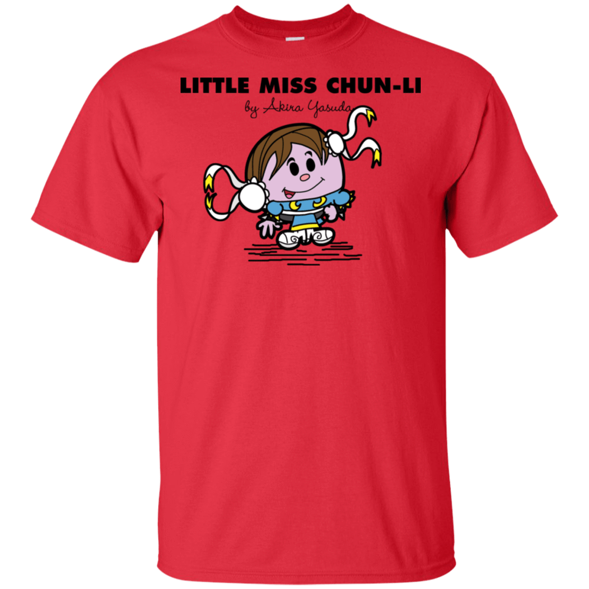 T-Shirts Red / S Little Miss Chun Li T-Shirt