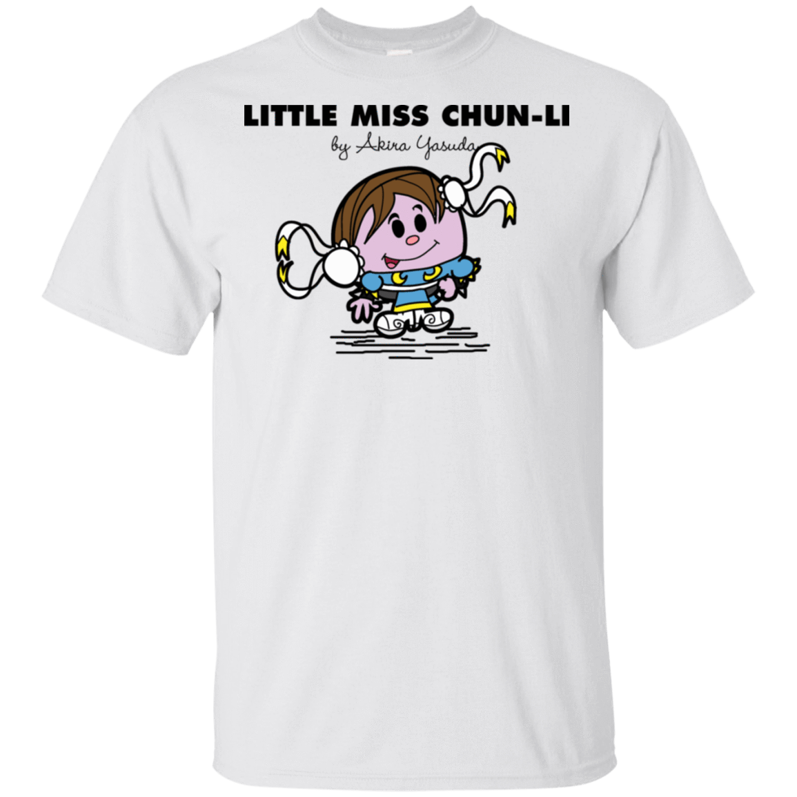 T-Shirts White / S Little Miss Chun Li T-Shirt