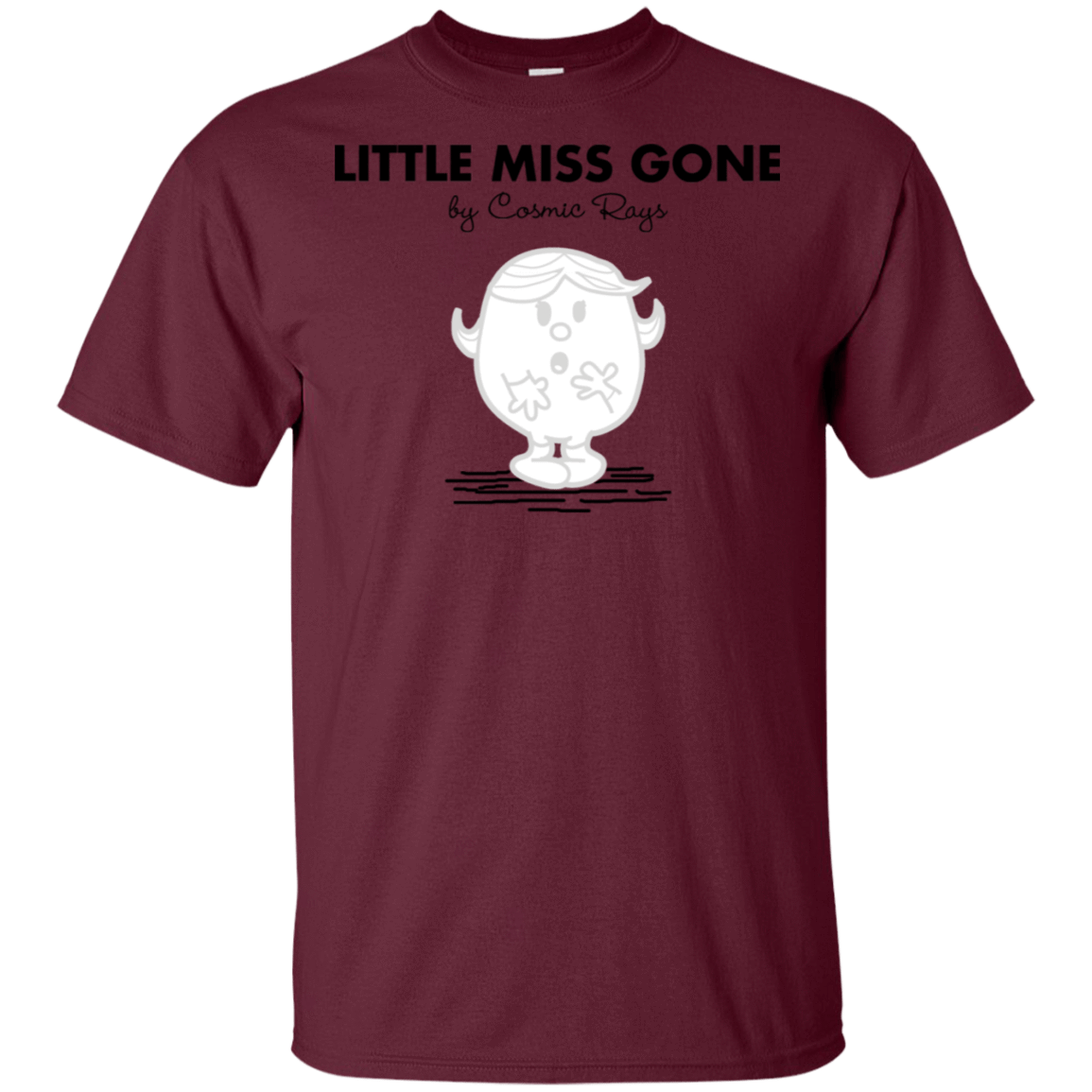 T-Shirts Maroon / S Little Miss Gone T-Shirt