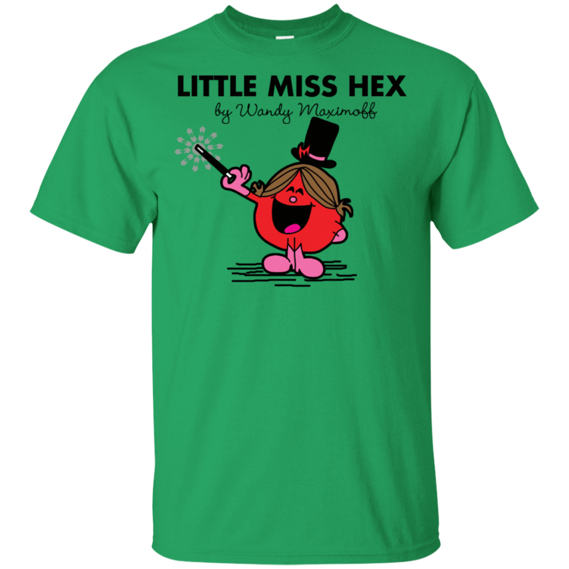T-Shirts Irish Green / S Little Miss Hex T-Shirt
