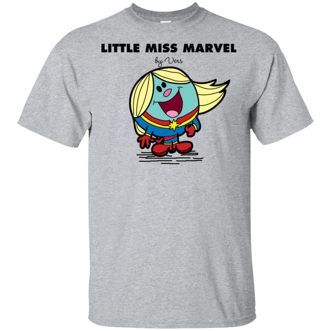 T-Shirts Sport Grey / S Little Miss Marvel T-Shirt