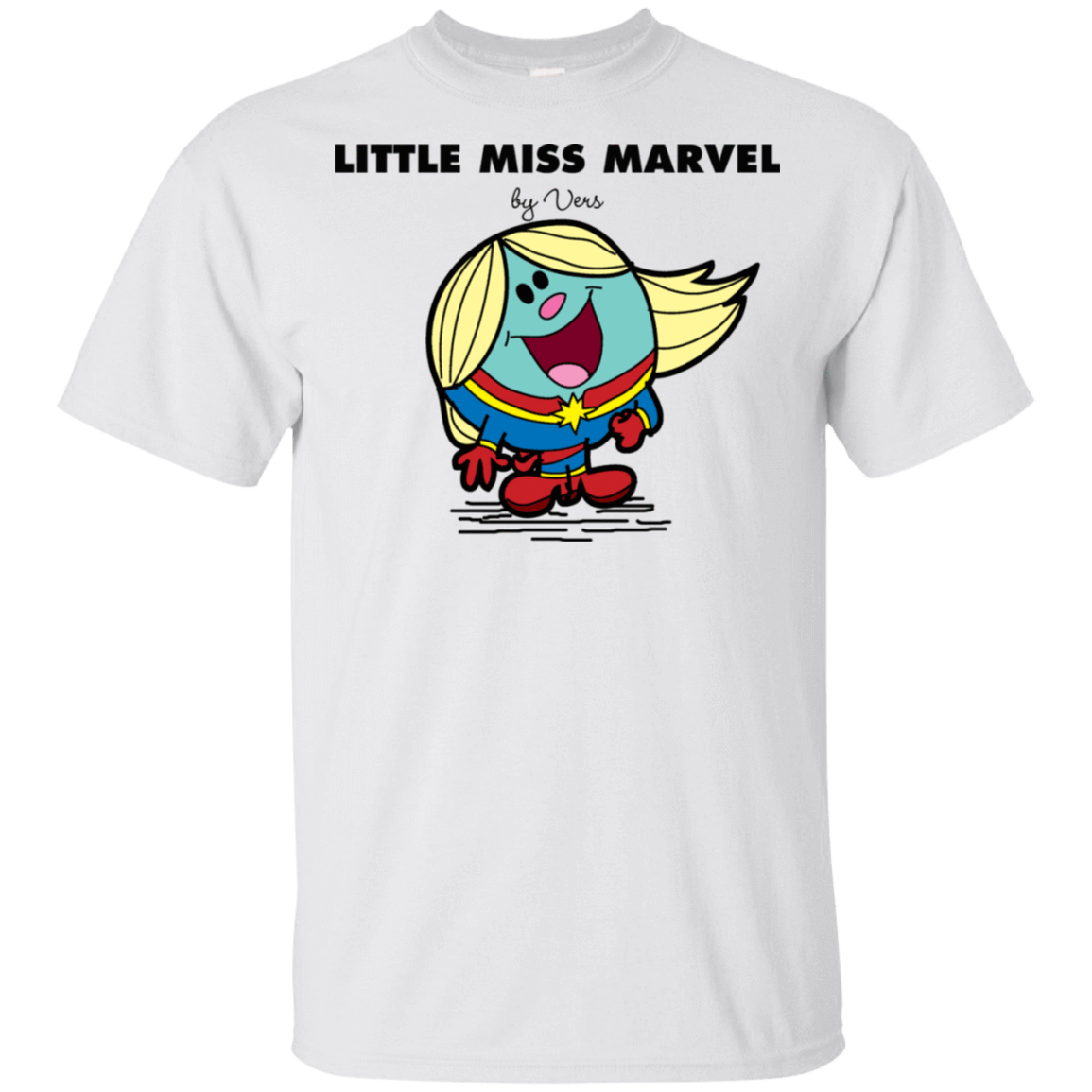 T-Shirts White / S Little Miss Marvel T-Shirt