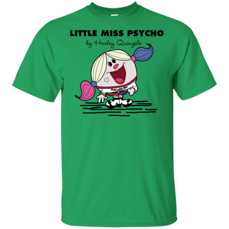 T-Shirts Irish Green / S Little Miss Psycho T-Shirt