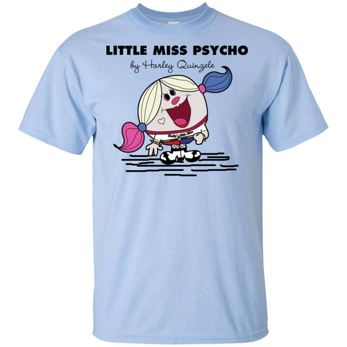 T-Shirts Light Blue / S Little Miss Psycho T-Shirt