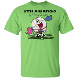 T-Shirts Lime / S Little Miss Psycho T-Shirt