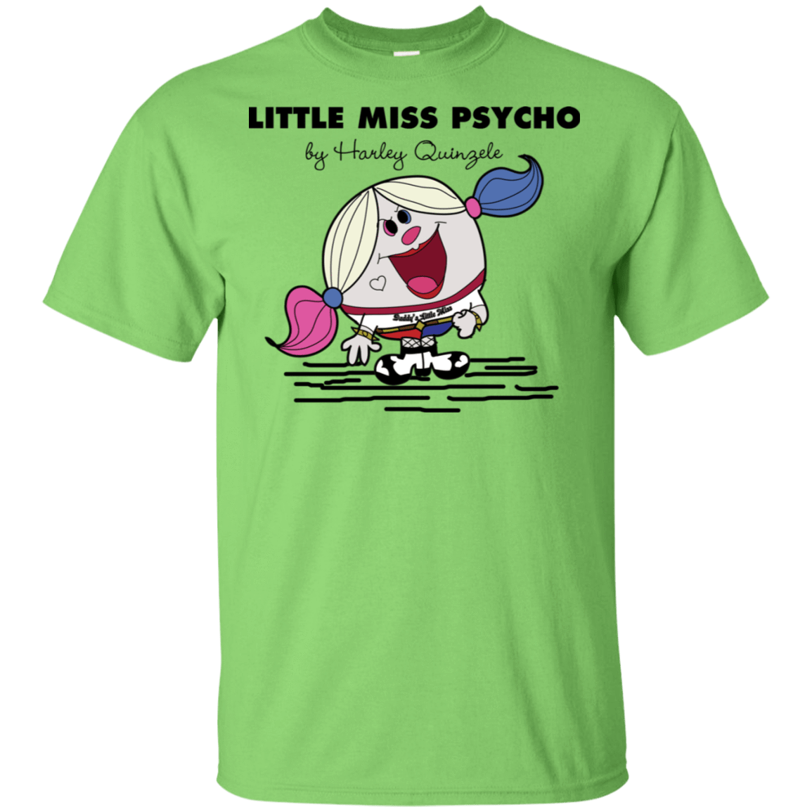 T-Shirts Lime / S Little Miss Psycho T-Shirt