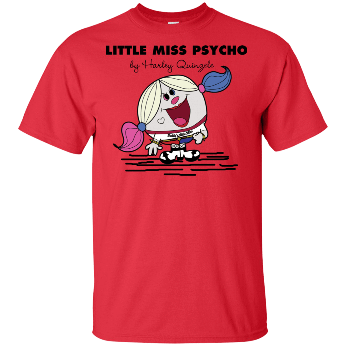 T-Shirts Red / S Little Miss Psycho T-Shirt
