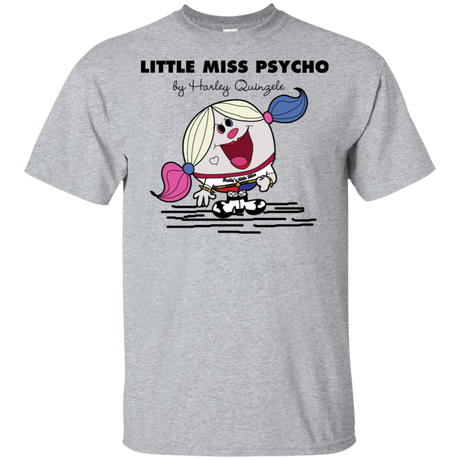 T-Shirts Sport Grey / S Little Miss Psycho T-Shirt