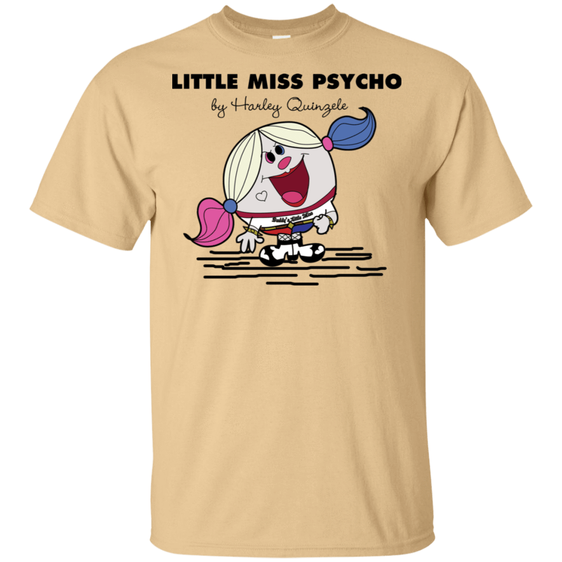 T-Shirts Vegas Gold / S Little Miss Psycho T-Shirt