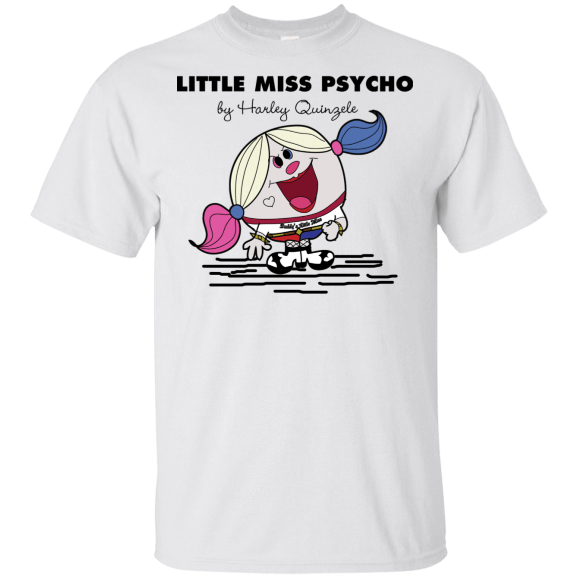 T-Shirts White / S Little Miss Psycho T-Shirt