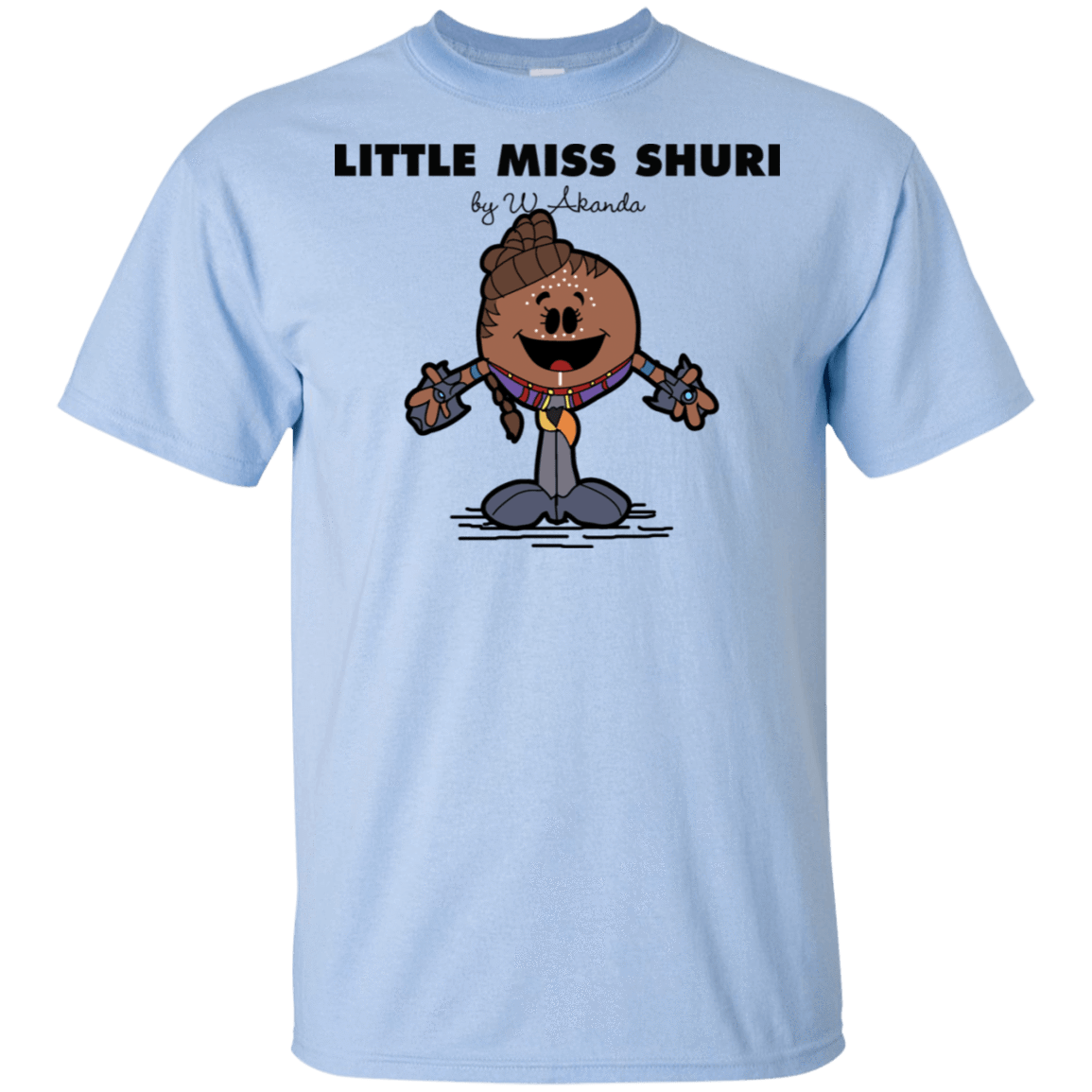 T-Shirts Light Blue / S Little Miss Shuri T-Shirt