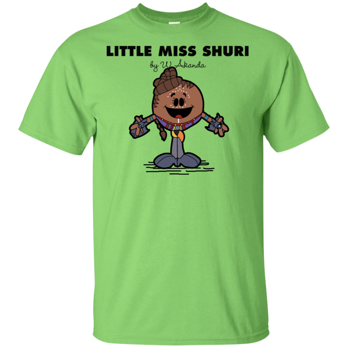 T-Shirts Lime / S Little Miss Shuri T-Shirt