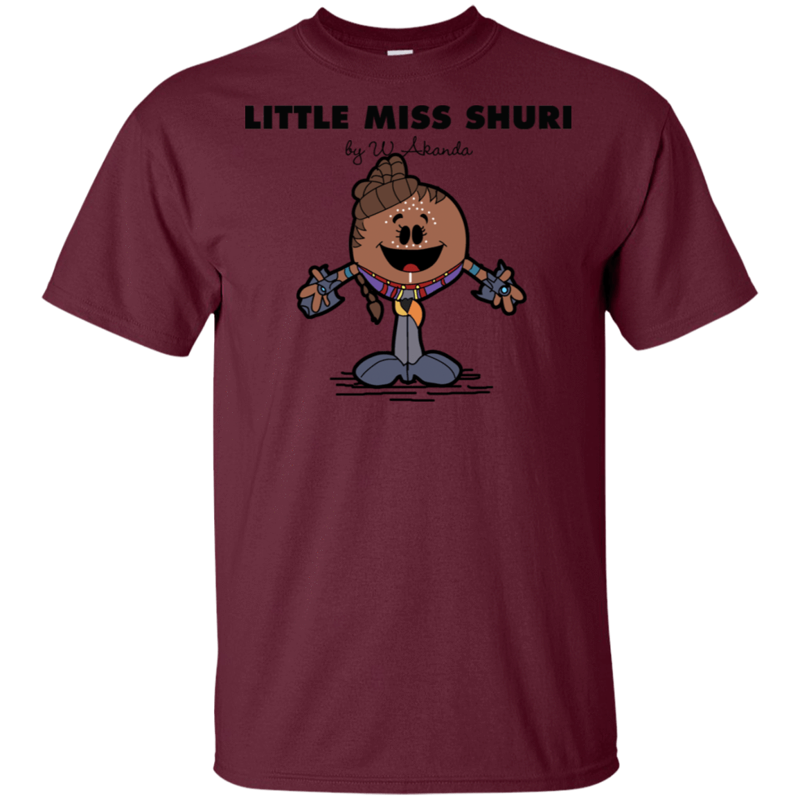T-Shirts Maroon / S Little Miss Shuri T-Shirt