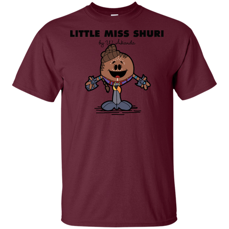 T-Shirts Maroon / S Little Miss Shuri T-Shirt