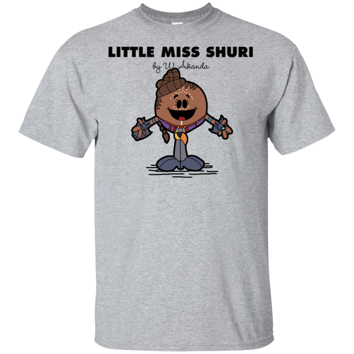 T-Shirts Sport Grey / S Little Miss Shuri T-Shirt