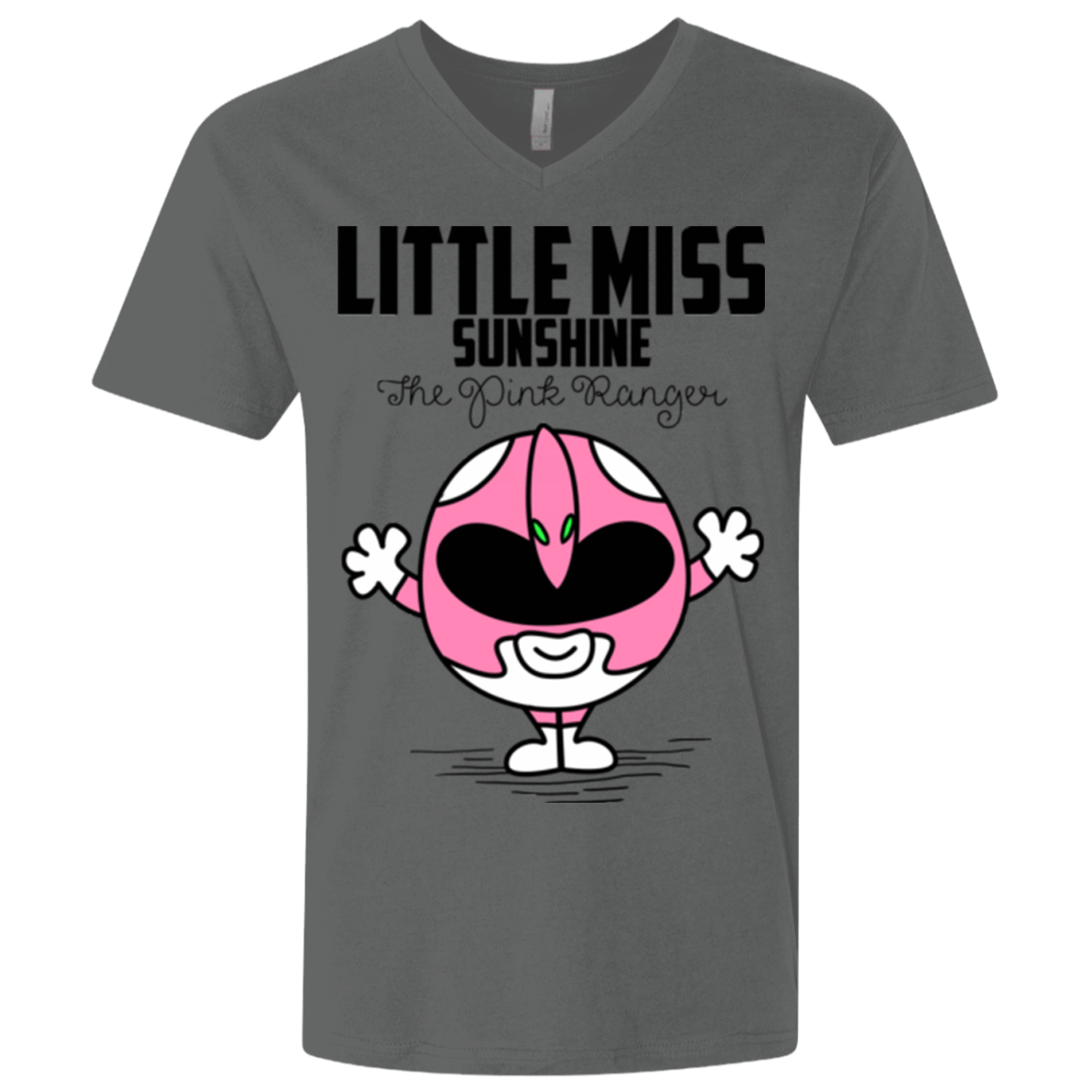 T-Shirts Heavy Metal / X-Small Little Miss Sunshine Men's Premium V-Neck