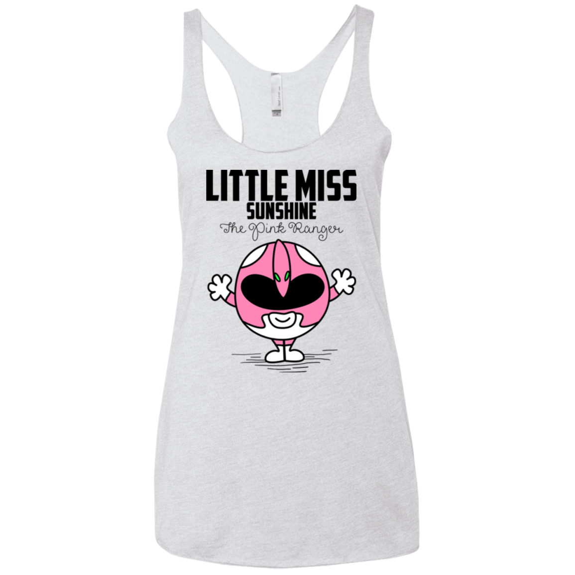 T-Shirts Heather White / X-Small Little Miss Sunshine Women's Triblend Racerback Tank