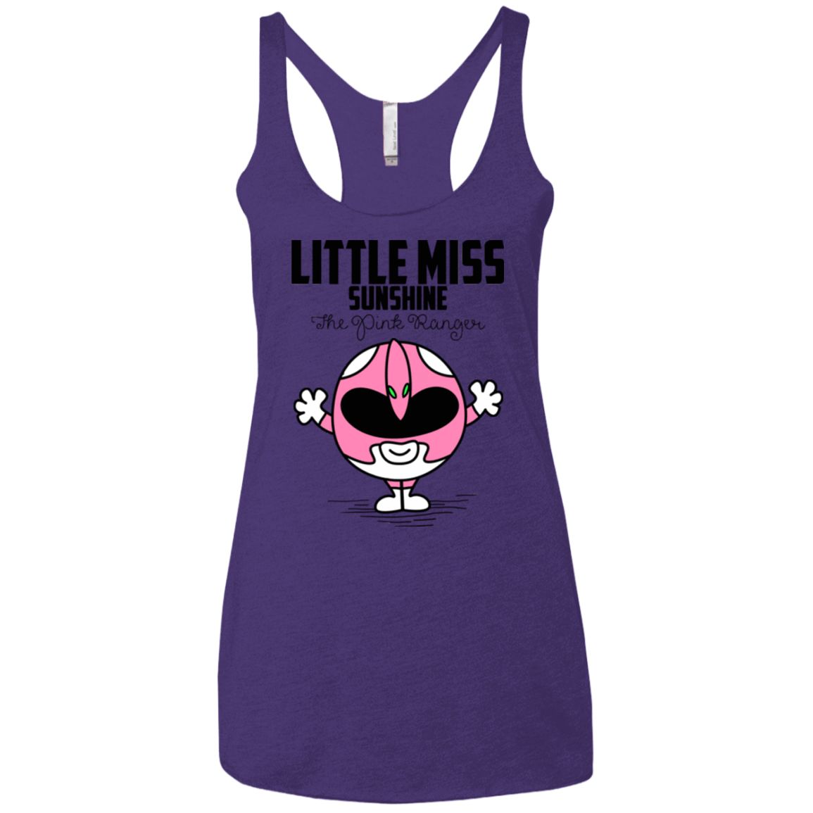 T-Shirts Purple / X-Small Little Miss Sunshine Women's Triblend Racerback Tank